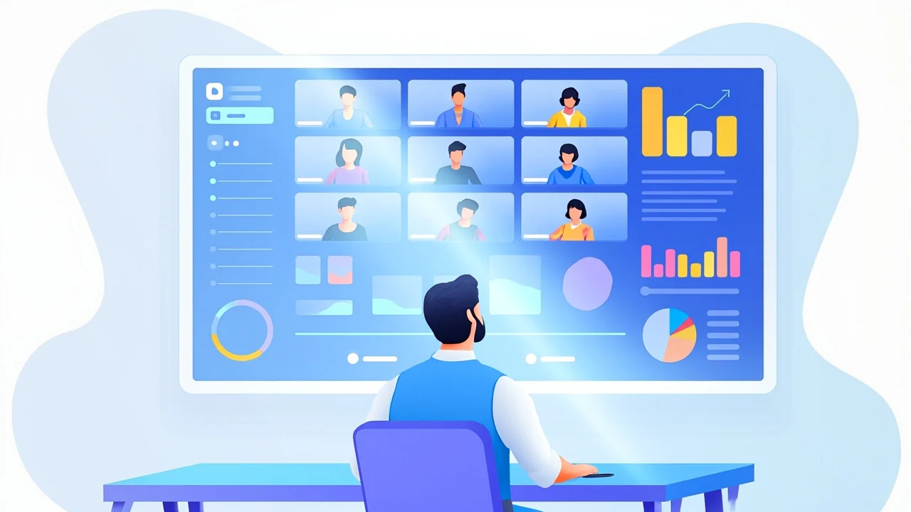 One-to-many online classroom management