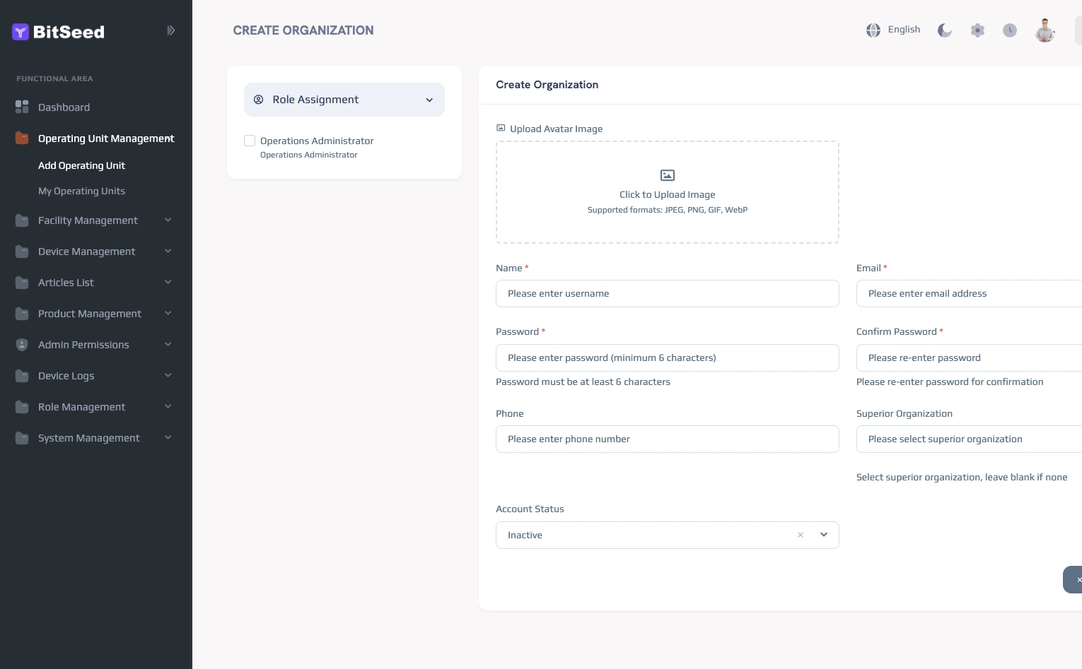 Management centralization for groups